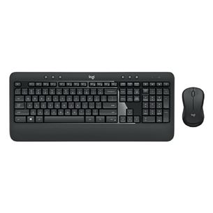 Logitech MK540, US, must - Juhtmevaba klaviatuur + hiir 920-008685