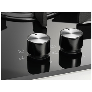 Electrolux, width 29 cm, black - Built-in Gas Hob