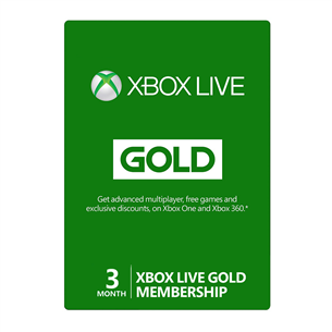 Подписка XBOX Live GOLD / 3 месяца