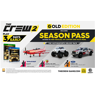 Игра для Xbox One, The Crew 2 Gold Editon