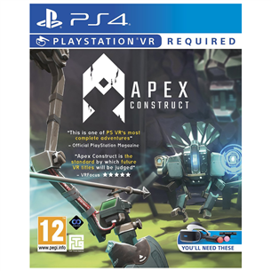 PS4 VR game Apex Construct