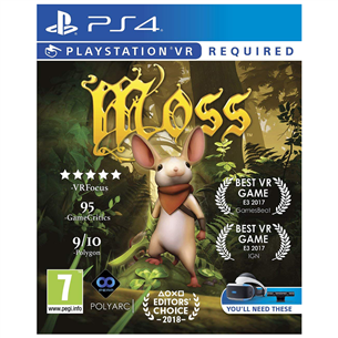 PS4 VR game Moss