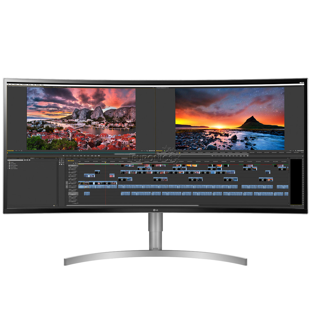 38" nõgus Ultra Wide QHD LED IPS-monitor LG