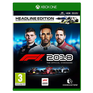 Xbox One mäng F1 2018 Headline Edition (eeltellimisel)