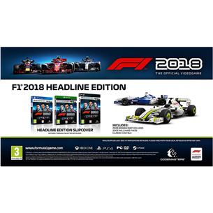 Xbox One mäng F1 2018 Headline Edition (eeltellimisel)