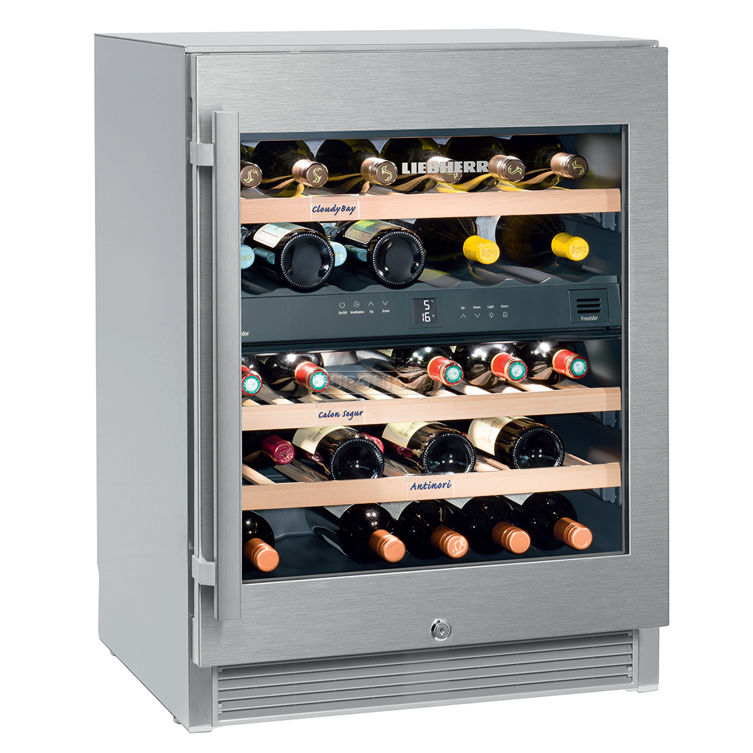 Wine cooler Liebherr Vinidor (capacity: 34 bottles)