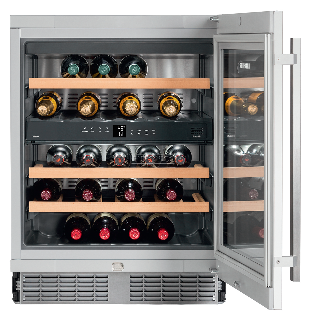 Wine cooler Liebherr Vinidor (capacity: 34 bottles)