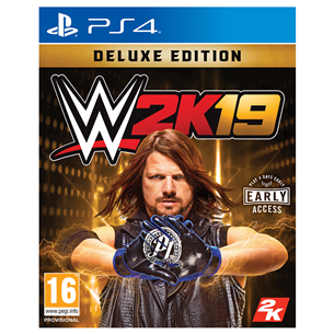 PS4 game WWE 2K19 Deluxe Edition