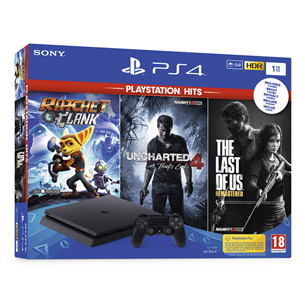 Игровая приставка Sony PlayStation 4 PlayStation Hits Bundle (1 ТБ)