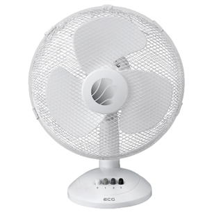 ECG, 40 W, white - Table fan