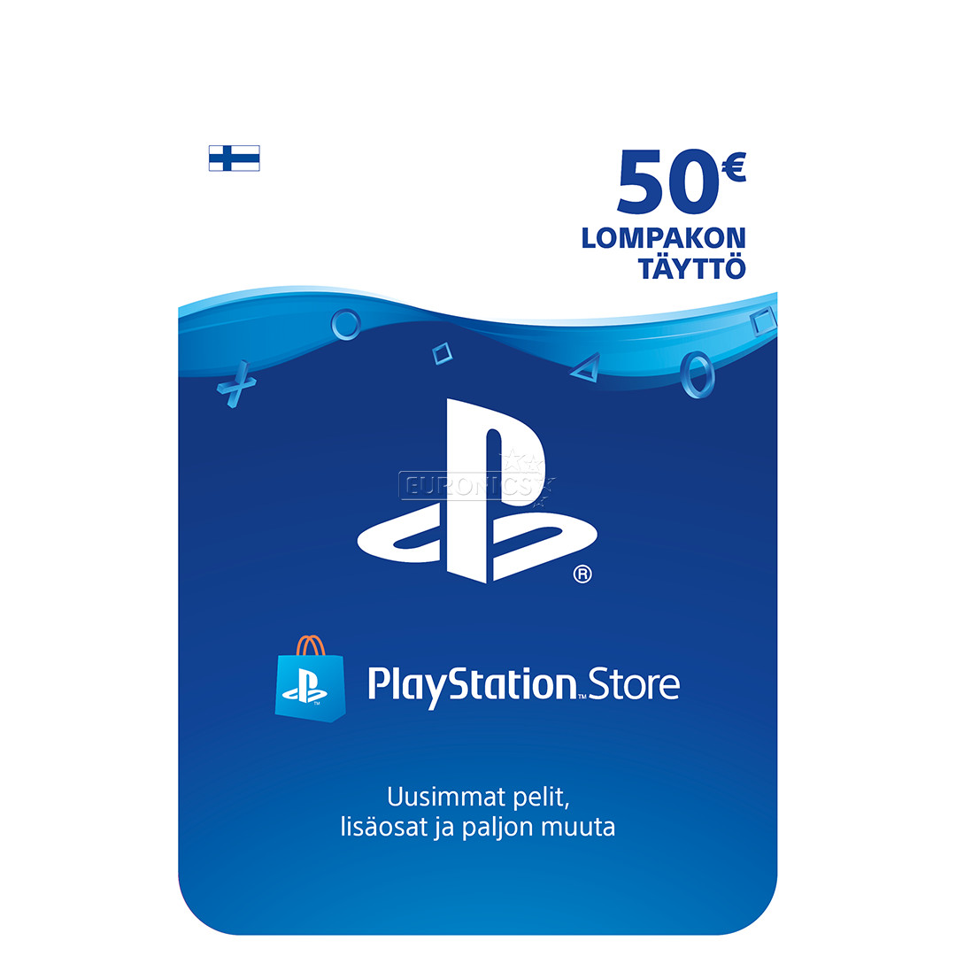 PlayStation Sony Network Live kaart (€50)