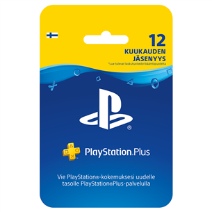 Членская карта PlayStation Plus Sony (12 месяцев)