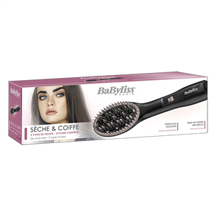 Hair straightening brush, Babyliss