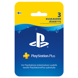 PlayStation Plus liikmekaart, Sony / 3 kuud