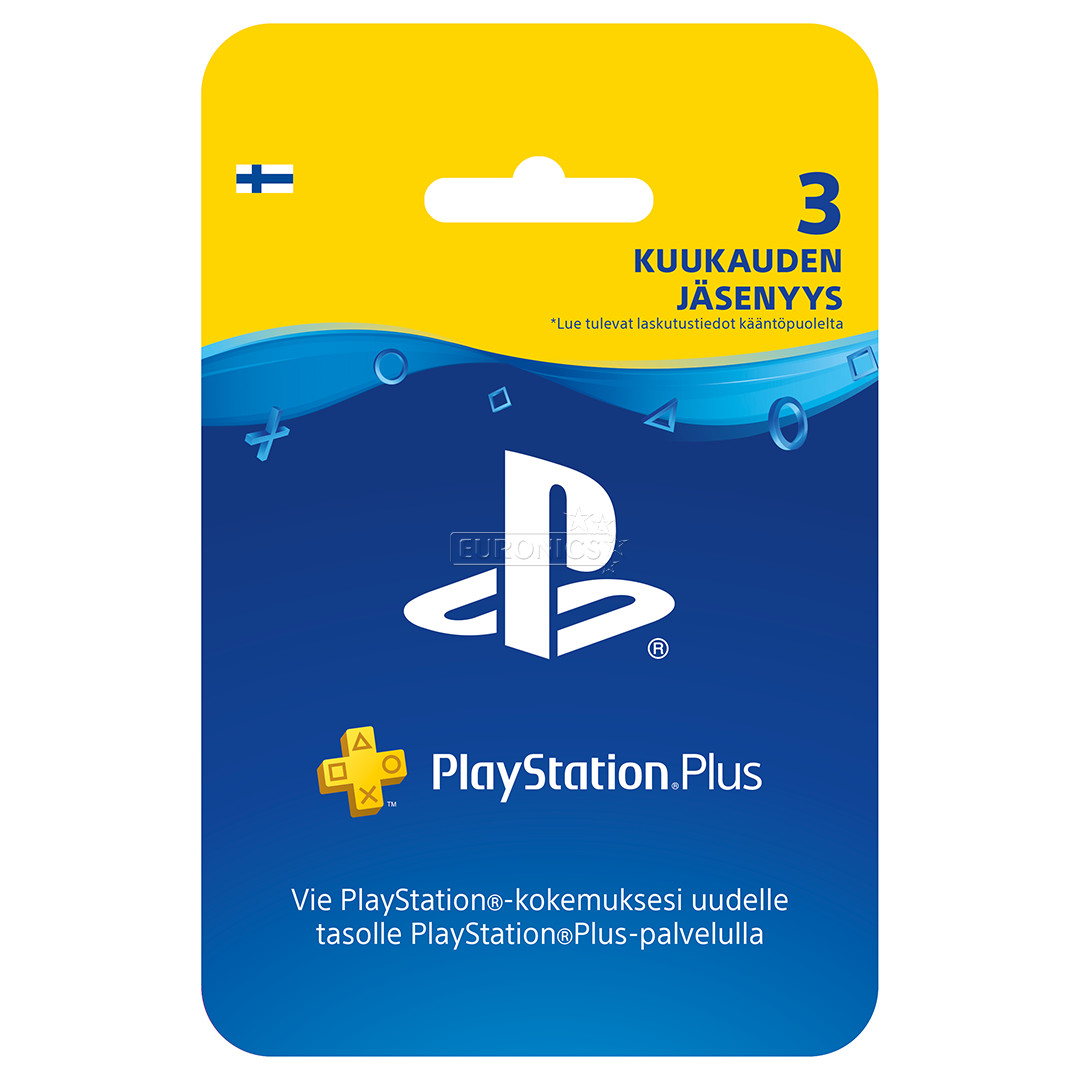 PlayStation Plus liikmekaart, Sony / 3 kuud