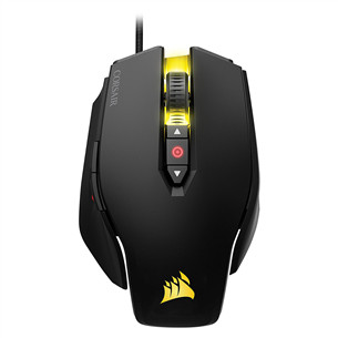 Corsair M65 PRO RGB FPS, kollane/must - Juhtmega optiline hiir