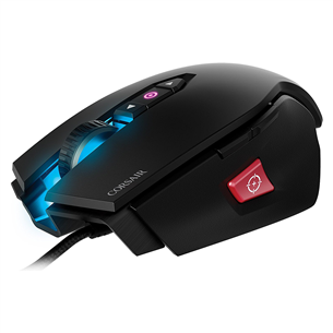 Corsair M65 PRO RGB FPS, kollane/must - Juhtmega optiline hiir