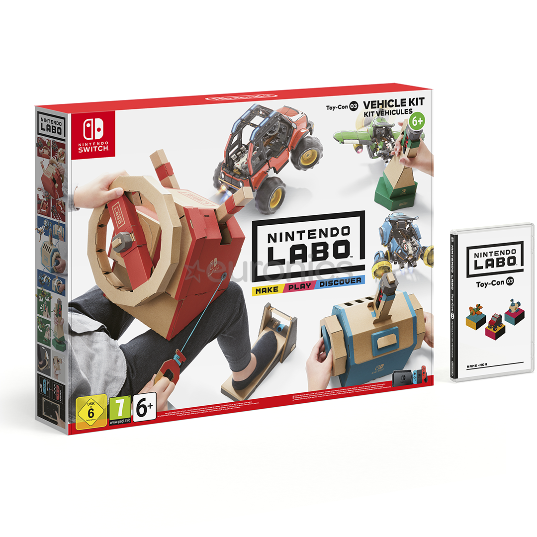 Набор аксессуаров для Switch Labo Vehicle Kit, Nintendo