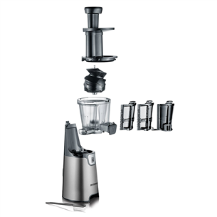 Severin,  slow, 150 W, grey - Juicer