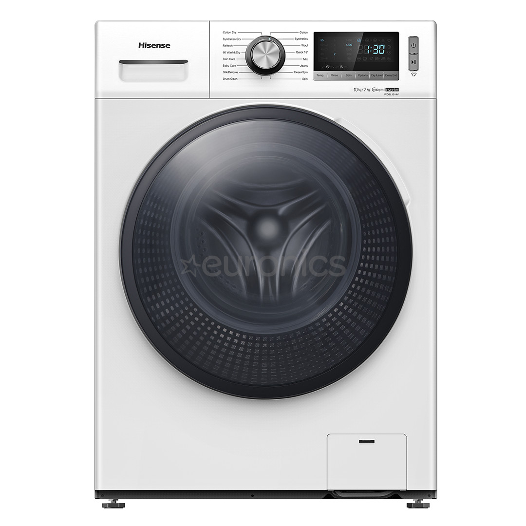 Pesumasin - kuivati Hisense (10 kg / 7 kg)