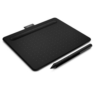 Wacom Intuos S Bluetooth, must - Graafikalaud