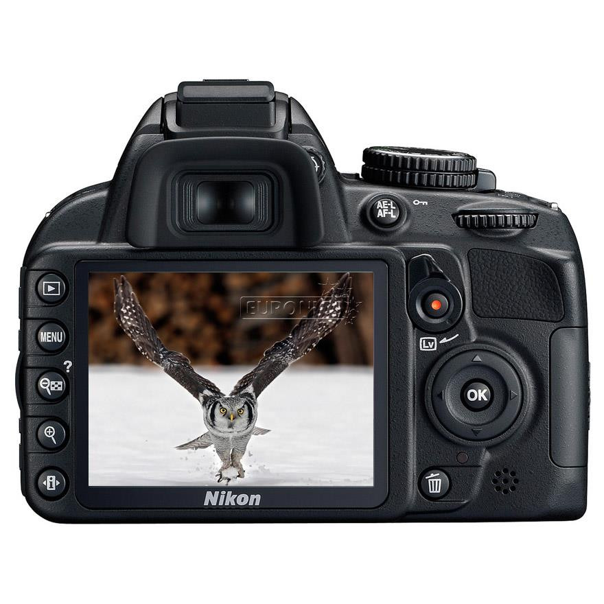 Peegelkaamera D3100 + 18-55 mm VR objektiiv, Nikon