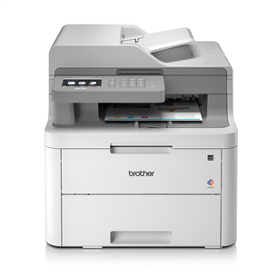 Brother DCP-L3550CDW, WiFi, LAN, duplex, gray - Multifunctional Color Laser Printer