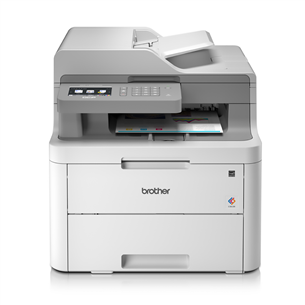 Brother DCP-L3550CDW, WiFi, LAN, dupleks, hall - Multifunktsionaalne värvi-laserprinter