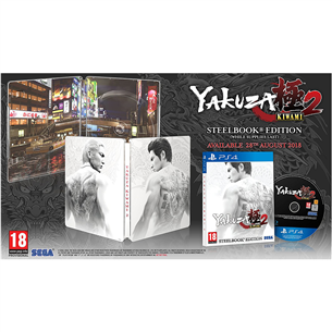 PS4 mäng Yakuza Kiwami 2 Steelbook