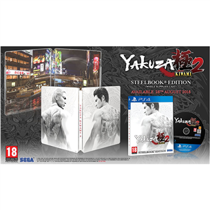 Игра для PlayStation 4, Yakuza Kiwami 2 Steelbook