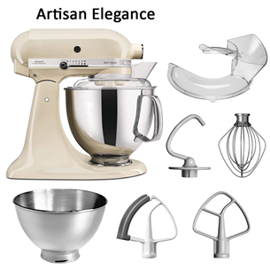 KitchenAid Artisan Elegance, 4.8 L/3 L, 300 W, beige - Mixer