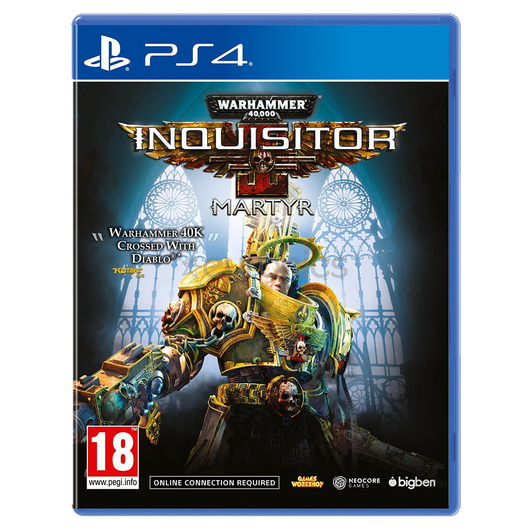 Игра для PlayStation 4, Warhammer 40000: Inquisitor Martyr