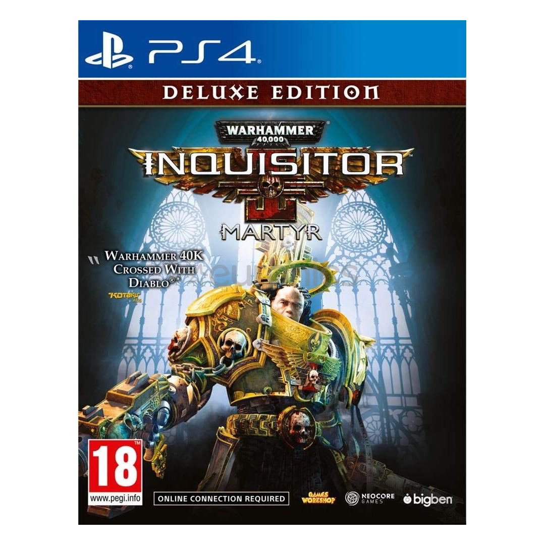 PS4 mäng Warhammer 40000: Inquisitor - Martyr Deluxe Edition