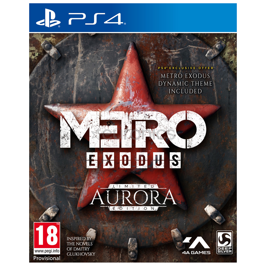 PS4 mäng Metro Exodus Aurora Limited Edition