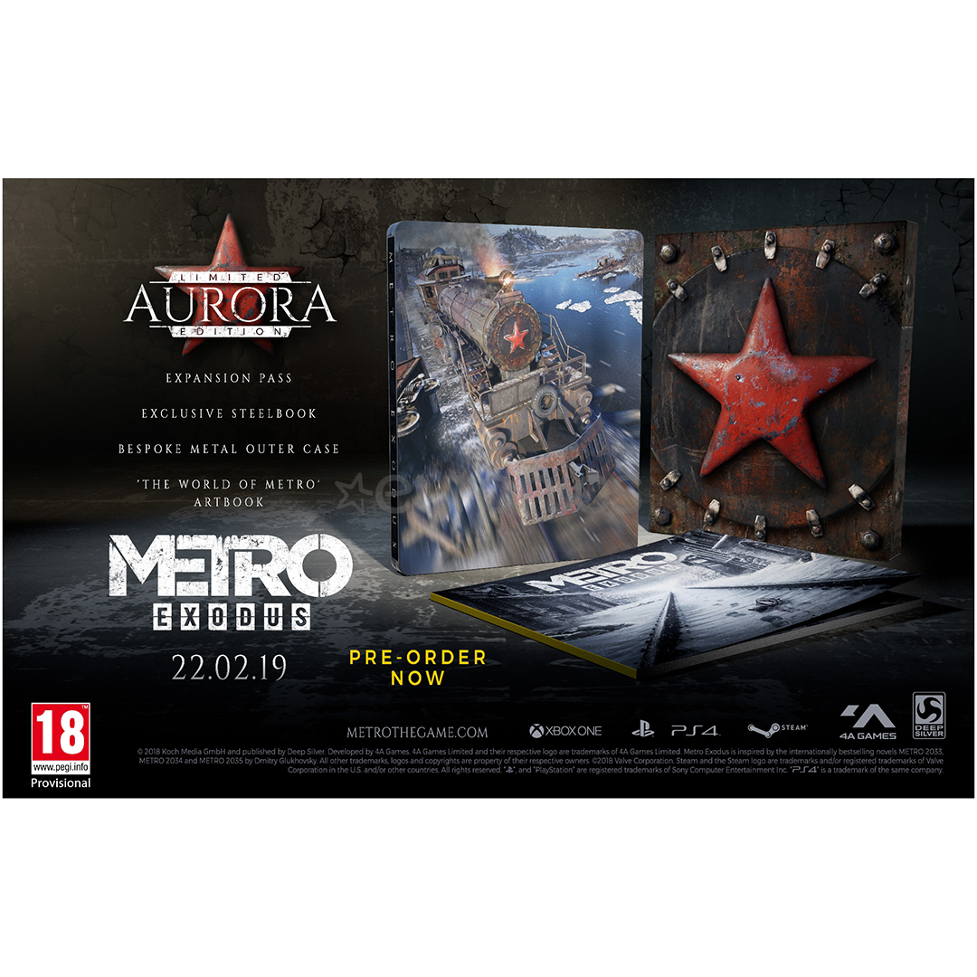 Xbox One mäng Metro Exodus Aurora Limited Edition