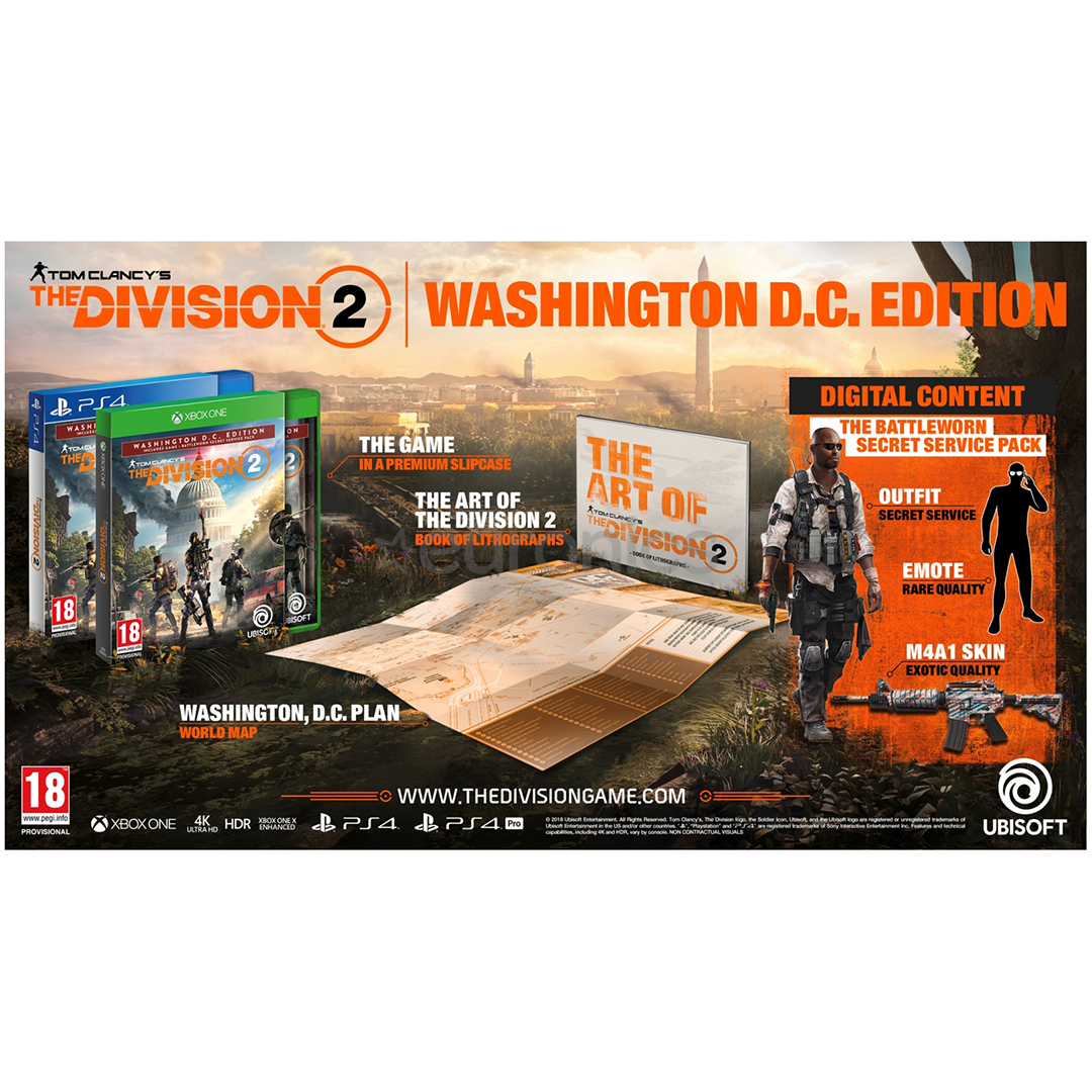 Xbox One game Tom Clancys: The Division 2 Washington D.C. Edition