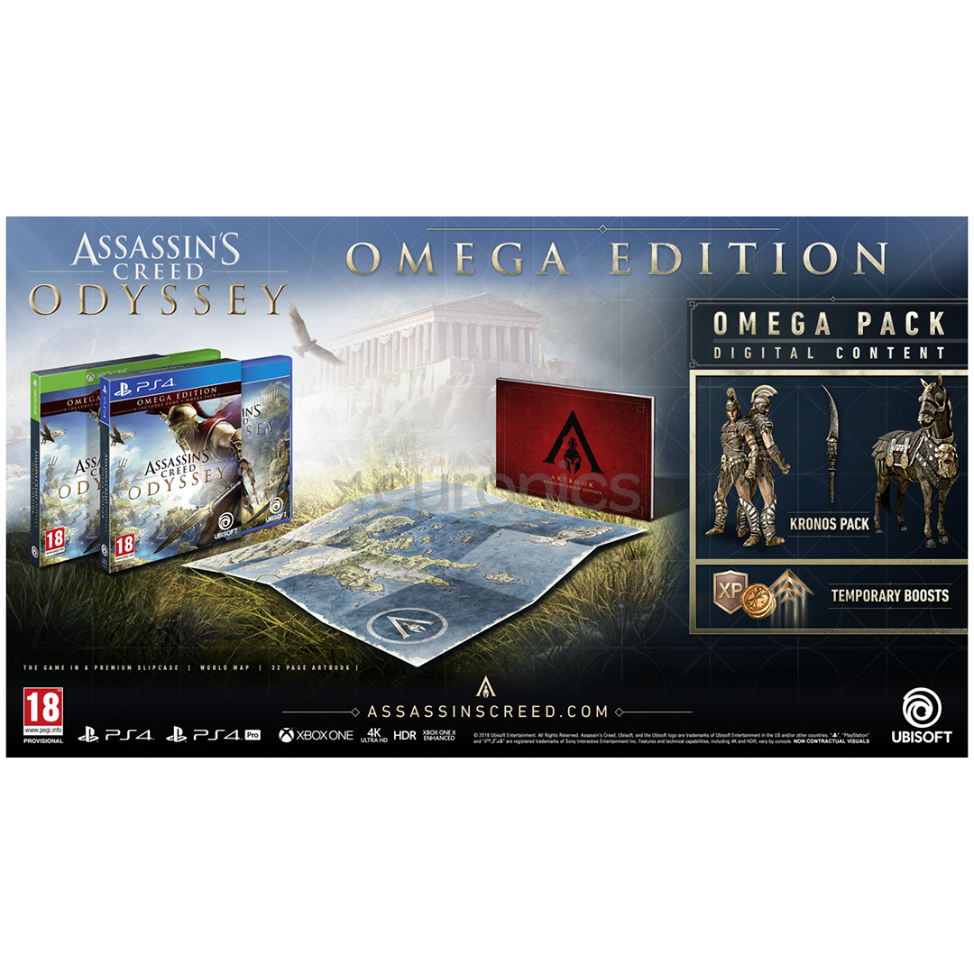 Xbox One mäng Assassins Creed: Odyssey Omega Edition