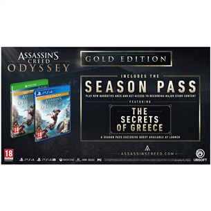 PS4 game Assassins Creed: Odyssey Gold Edition