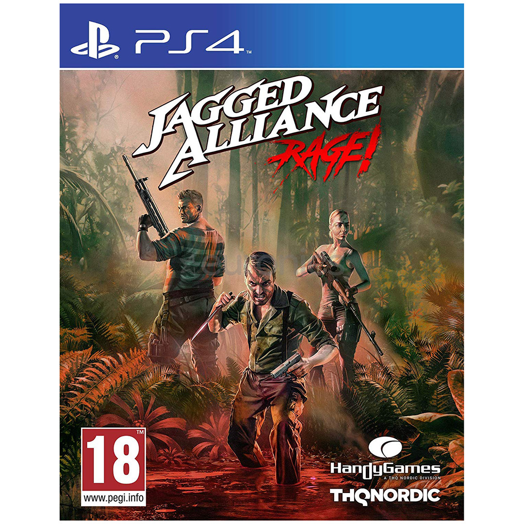 PS4 game Jagged Alliance Rage!