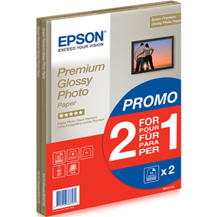 Photo paper Epson Premium Glossy A4 (255 g/m², 30 sheets)