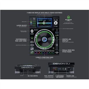 DJ meediamängija Denon SC5000 Prime