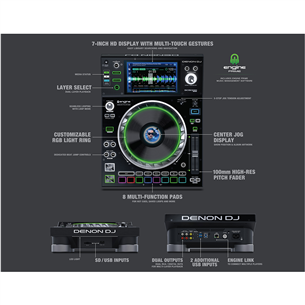 DJ media player Denon SC5000 Prime