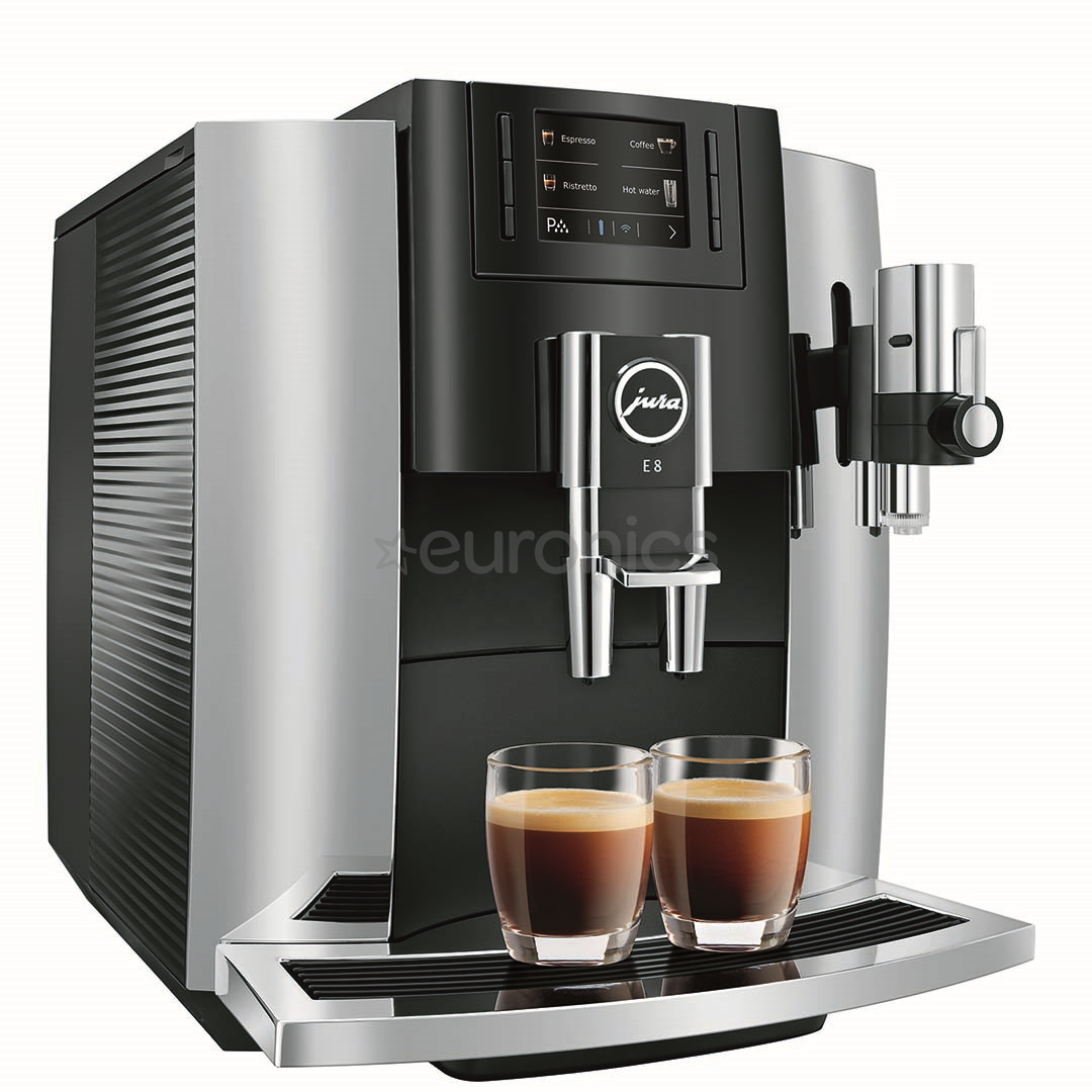 Espressomasin JURA E8 Chrome