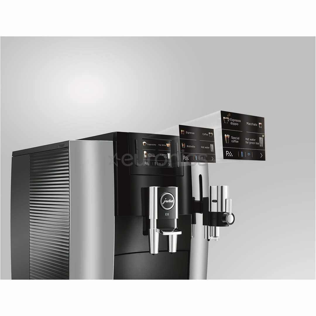 Espressomasin JURA E8 Chrome