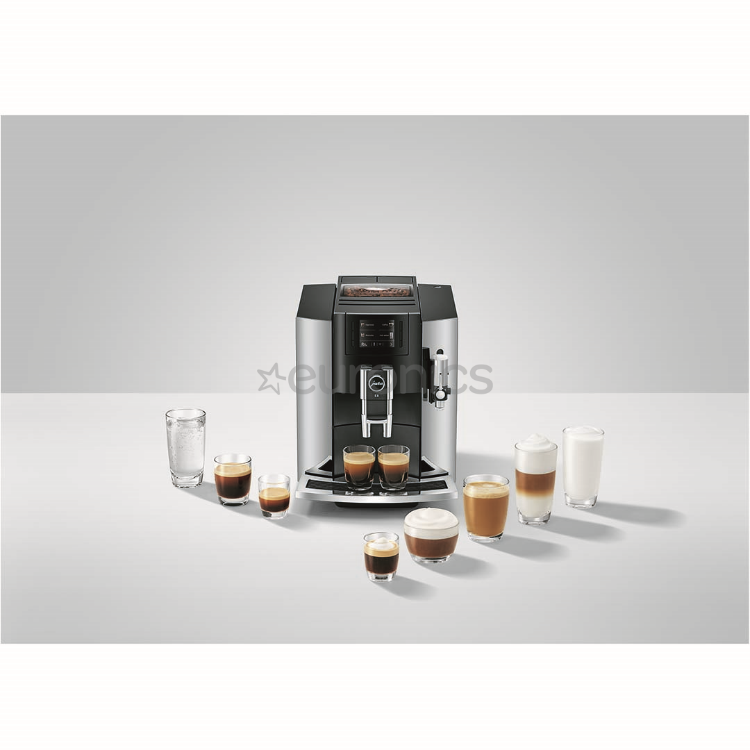 Espressomasin JURA E8 Chrome