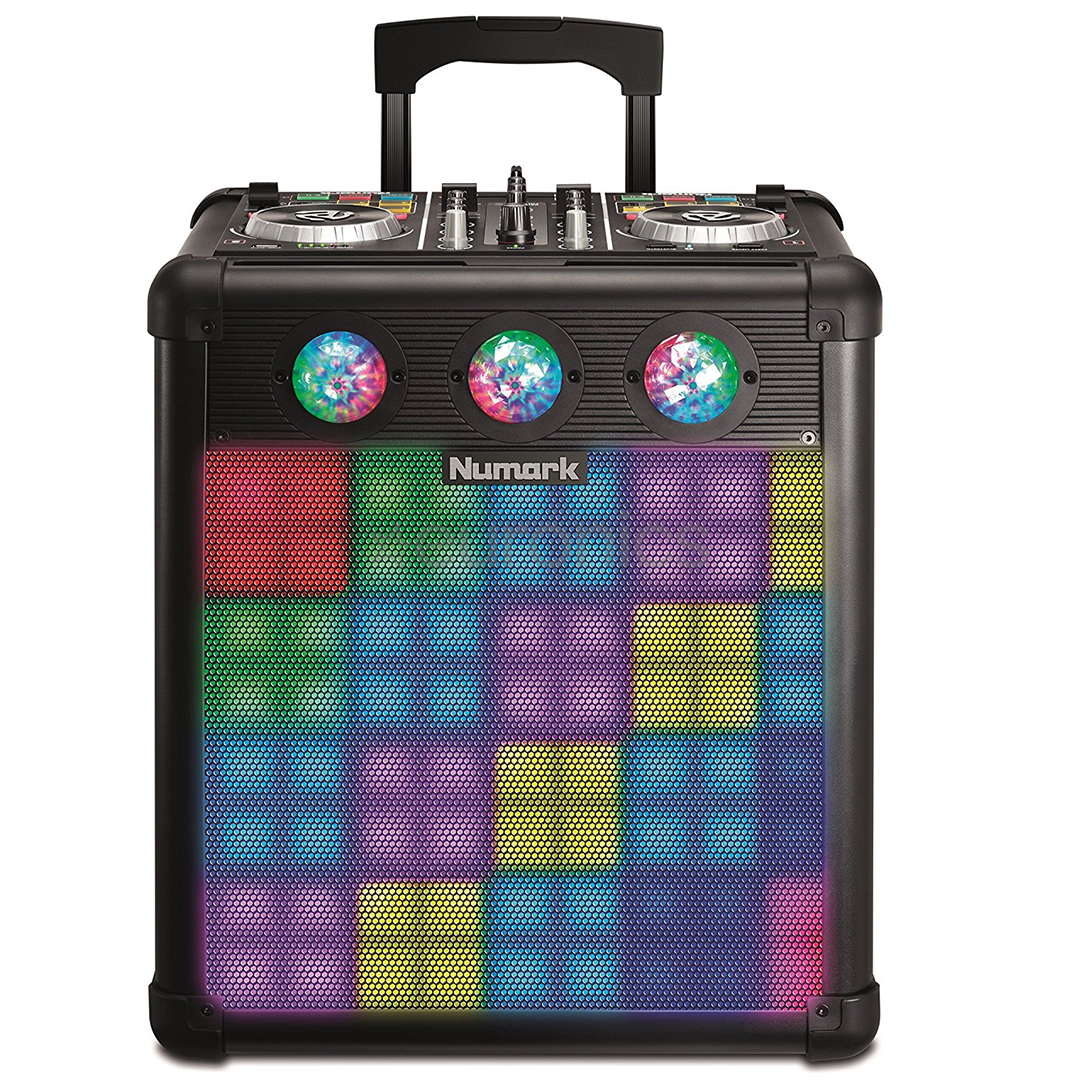 Muusikasüsteem DJ kontrolleriga Numark Party Mix Pro