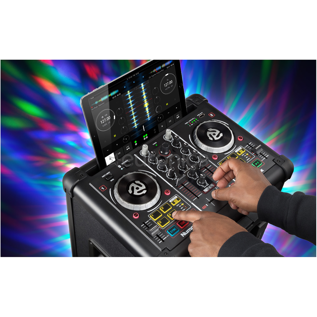 Muusikasüsteem DJ kontrolleriga Numark Party Mix Pro