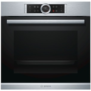 Bosch seeria 8, 71 L, roostevaba teras - Integreeritav ahi