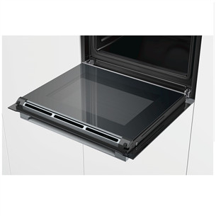 Bosch seeria 8, 71 L, roostevaba teras - Integreeritav ahi