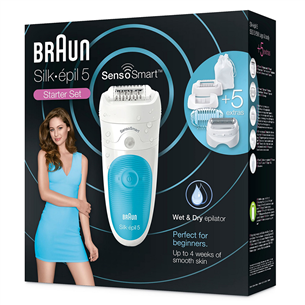 Epilator Braun Silk-épil 5 SensoSmart Wet & Dry